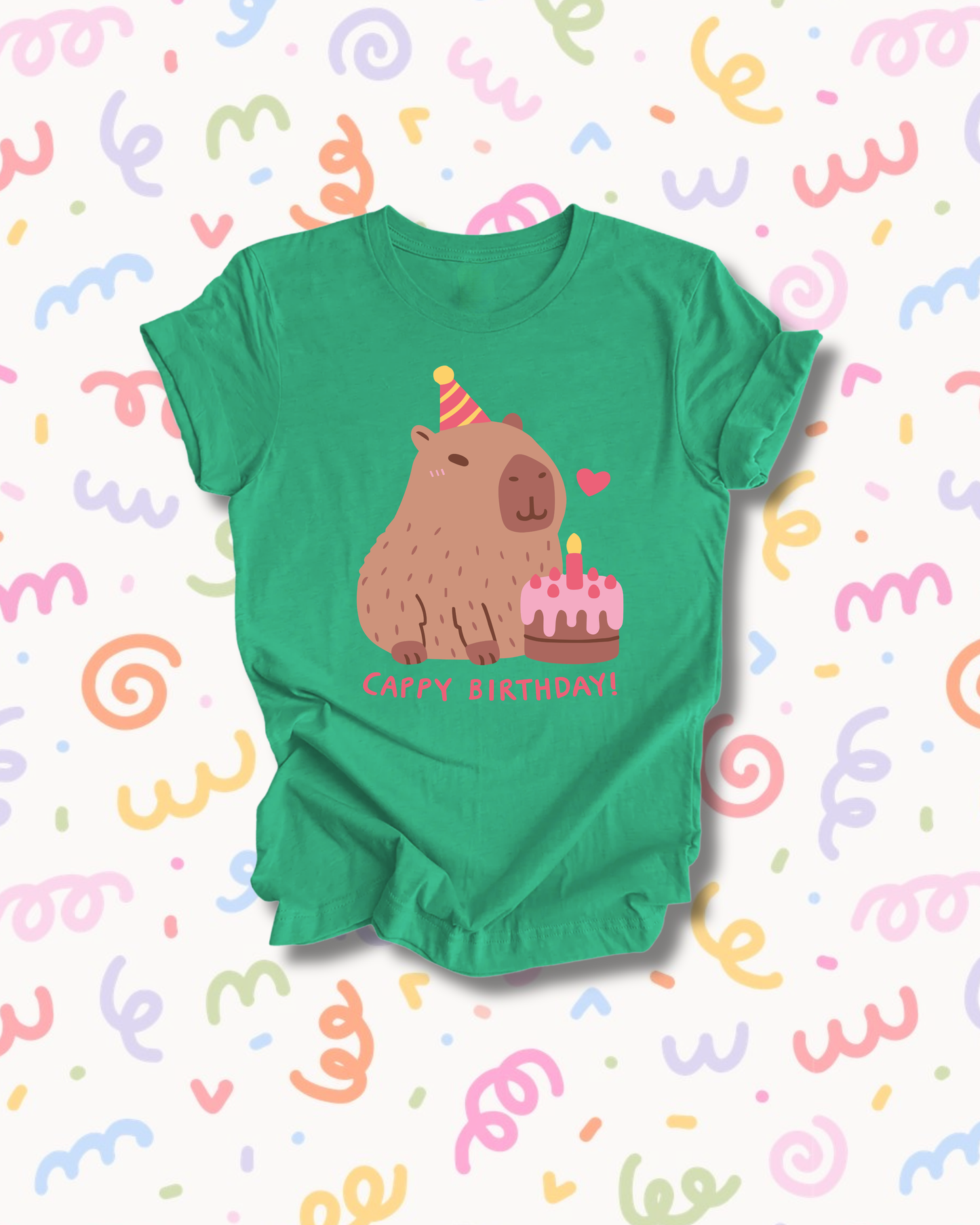 T-Shirt - Capy Birthday