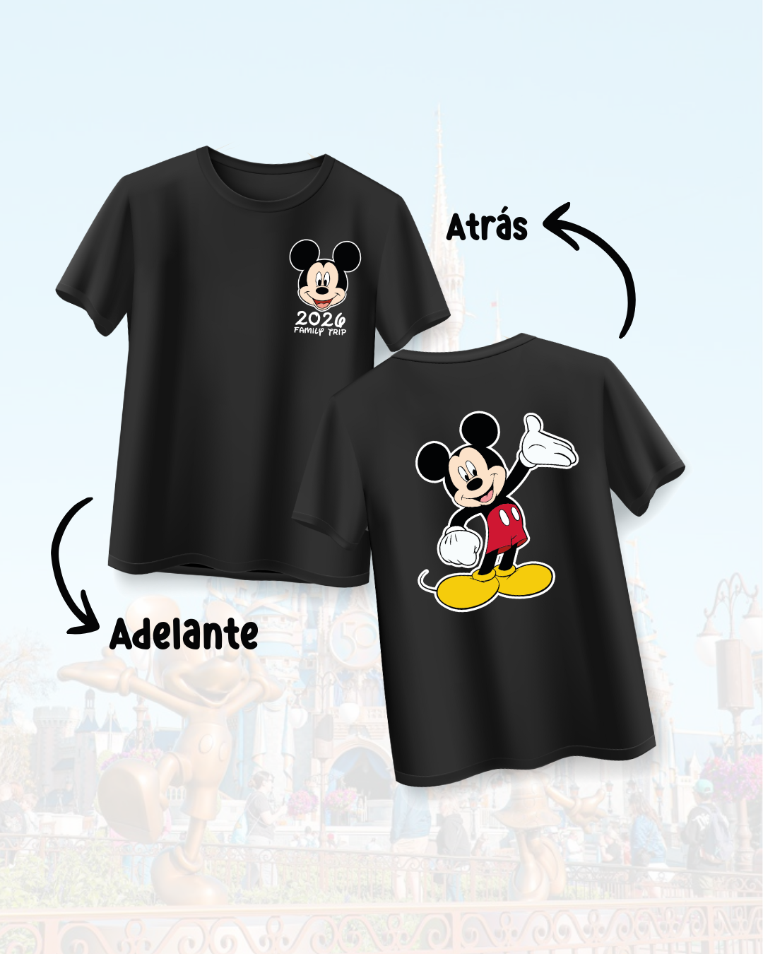 T-Shirt - Mickey Family Trip