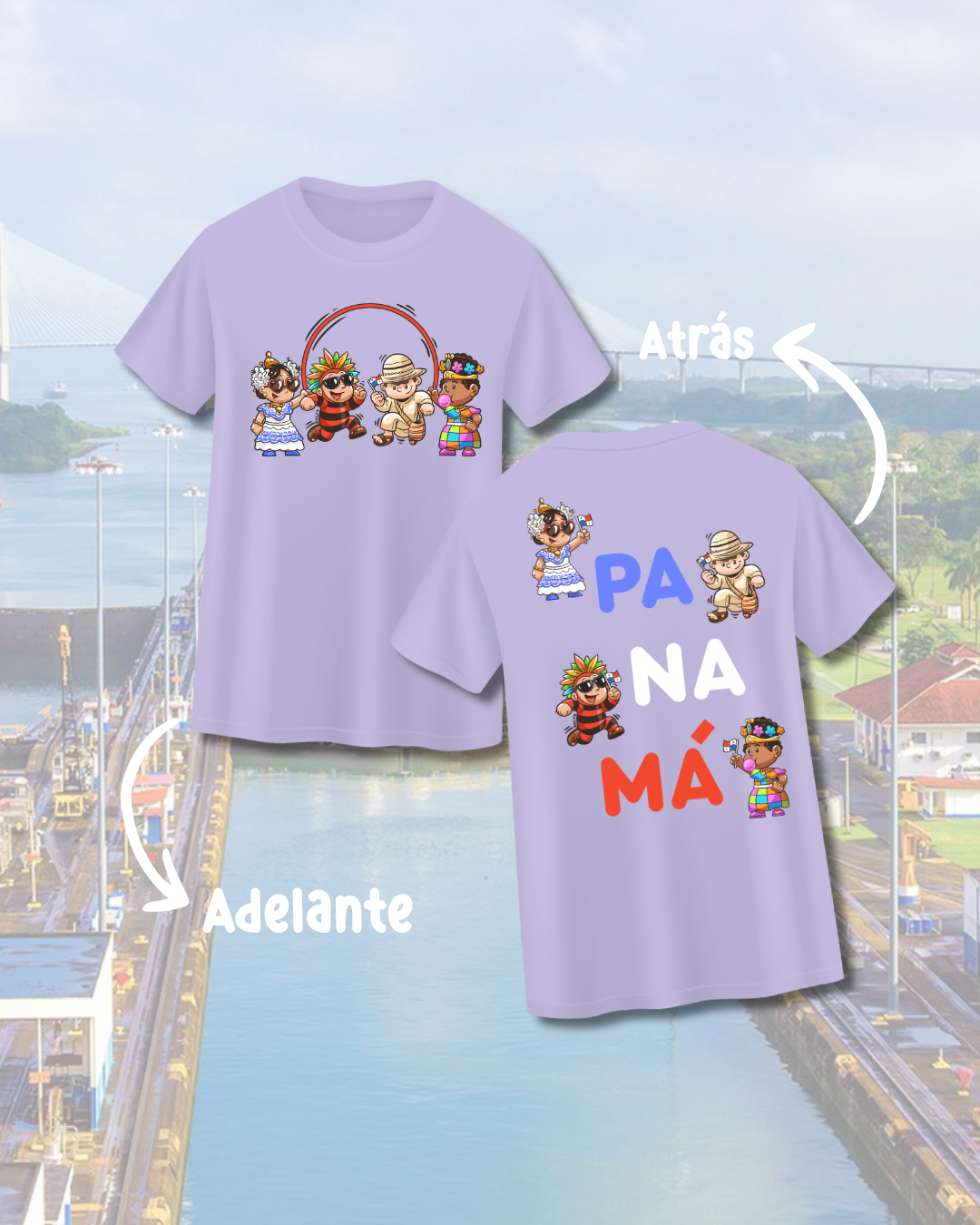 T-Shirt - Panama’ Kids + Atras