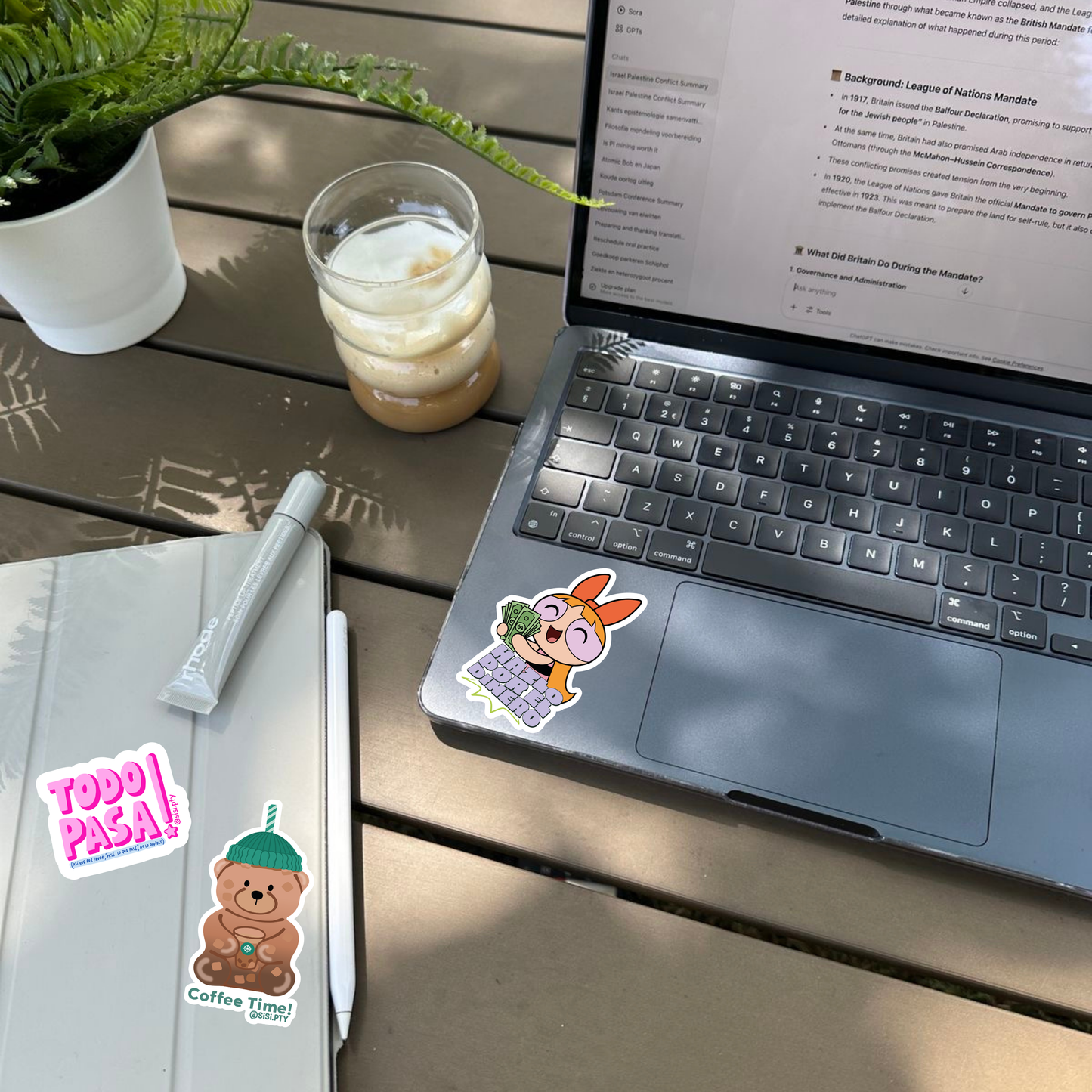 Sticker - Bear Coffee Time🧋✨