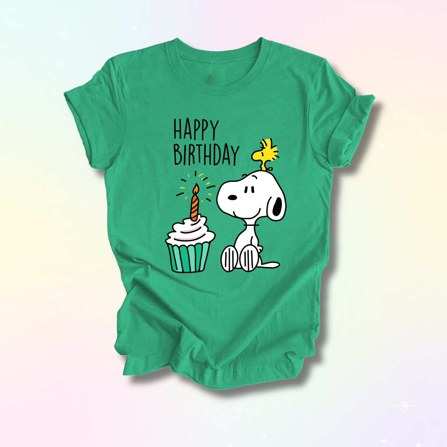 T-Shirt - Happy Birthday Snoopy