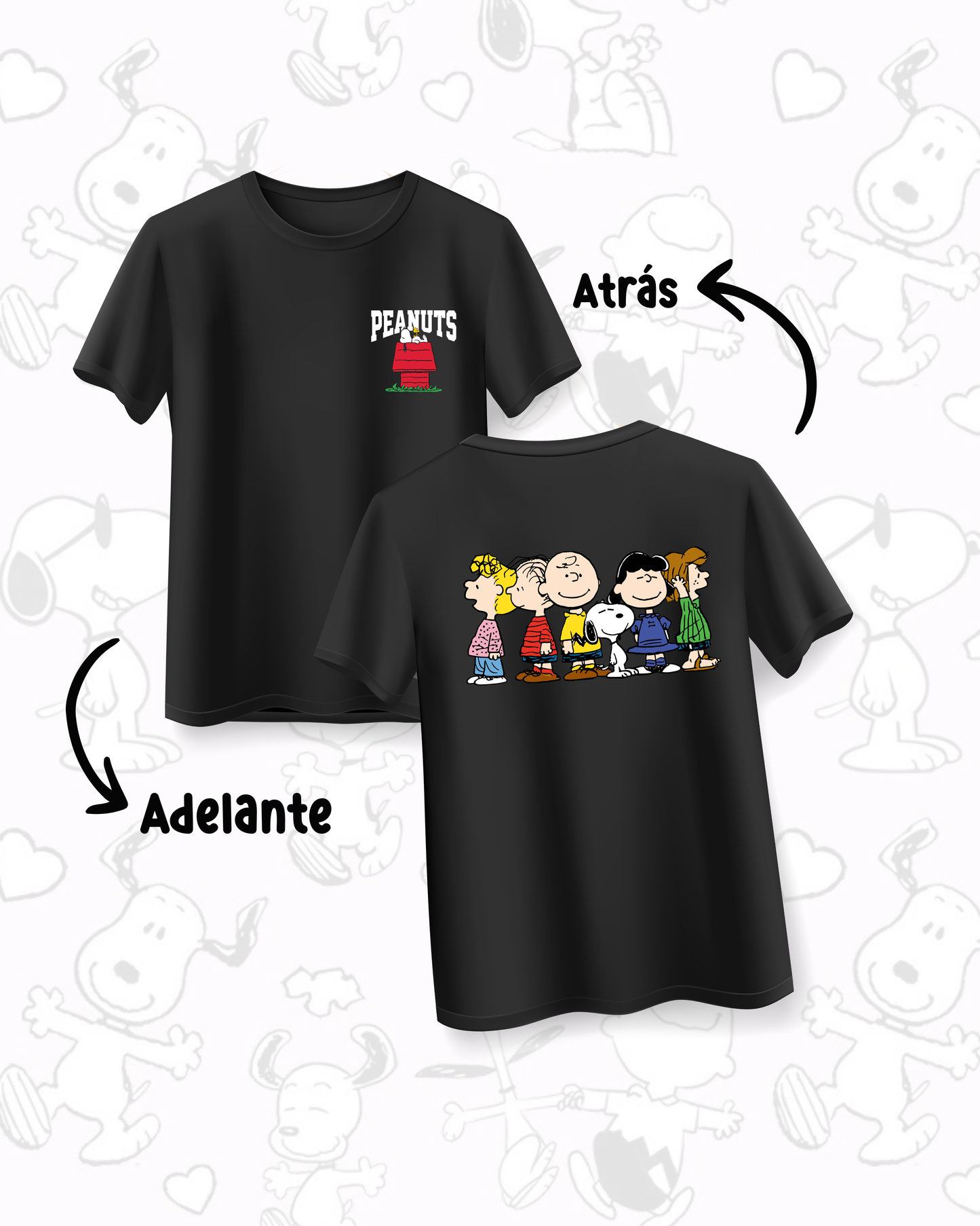 T-Shirt - Vintage Friends Snoopy