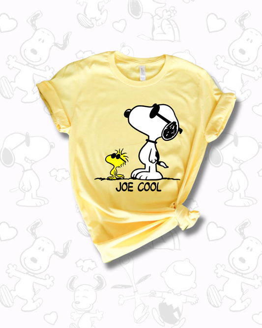 T-Shirt - Retro Cool Snoopy