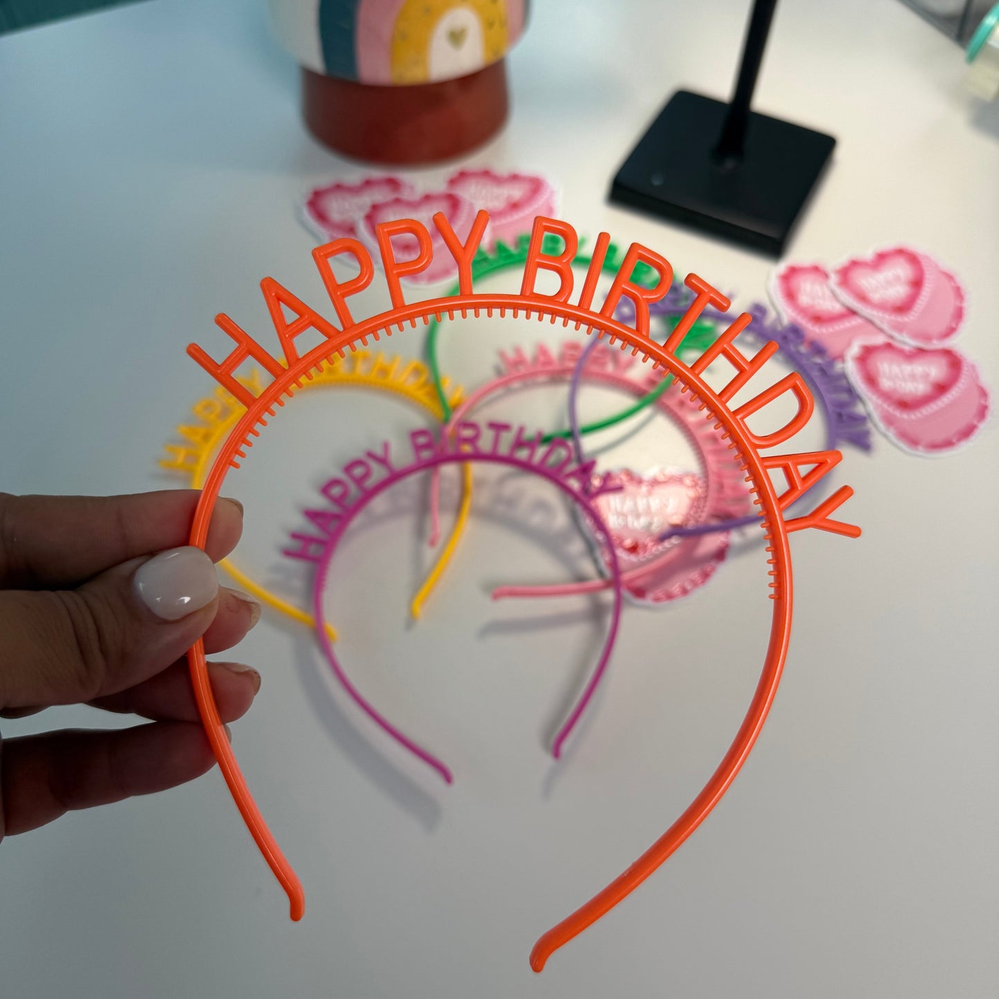 Diadema Happy Birthday | Accesorio de Cumpleaños | SiSi