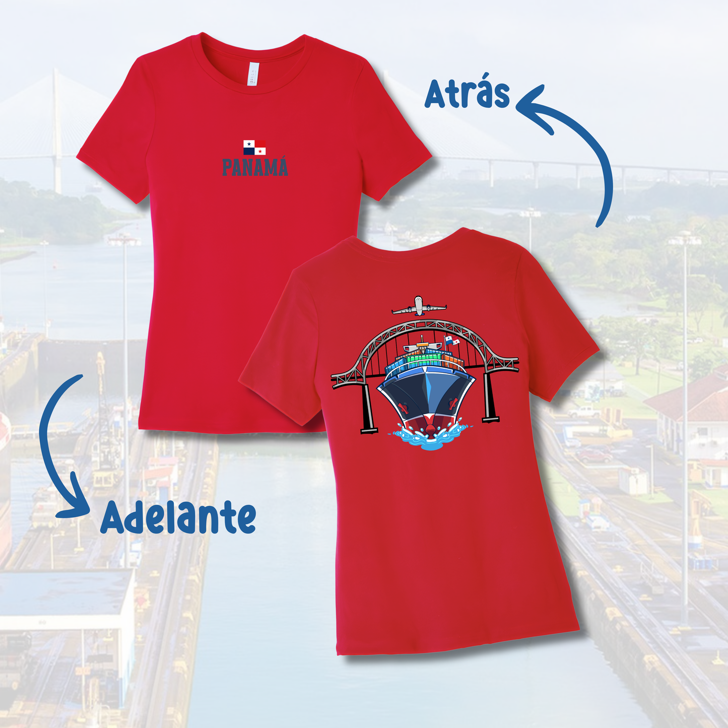 T-Shirt - Panama’ + Puente del Mundo🌎🇵🇦