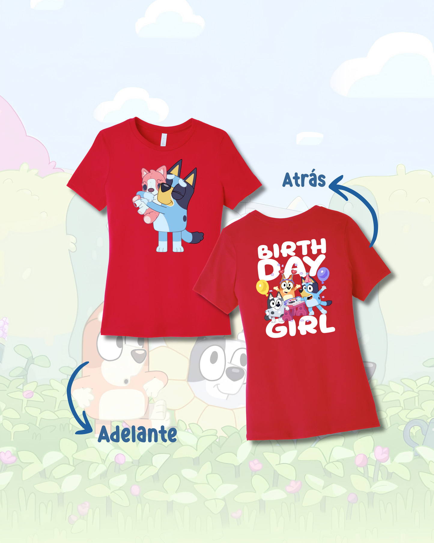 T-Shirt Bluey Birthday🥳