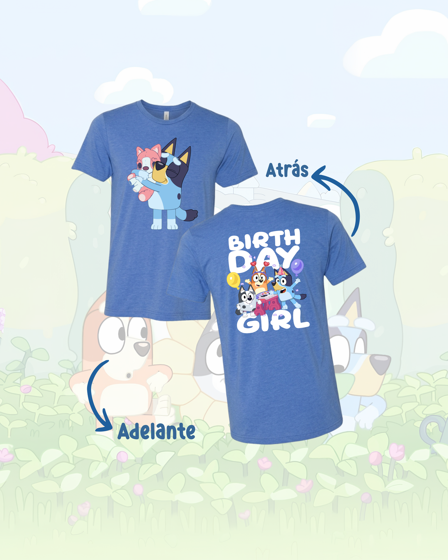 T-Shirt Bluey Birthday🥳