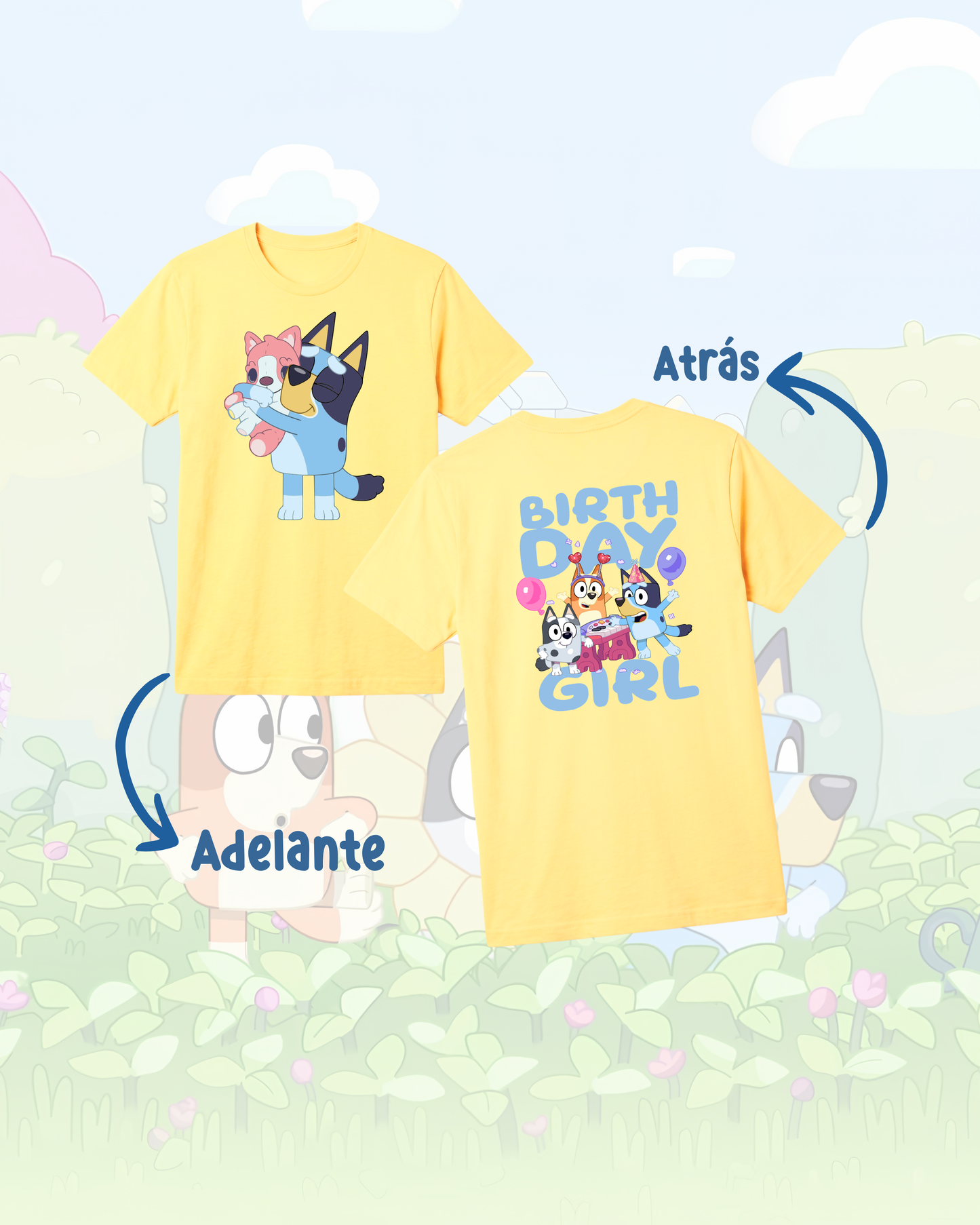 T-Shirt Bluey Birthday🥳