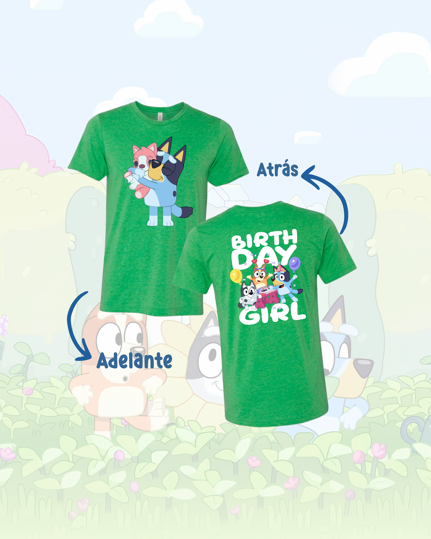 T-Shirt Bluey Birthday🥳