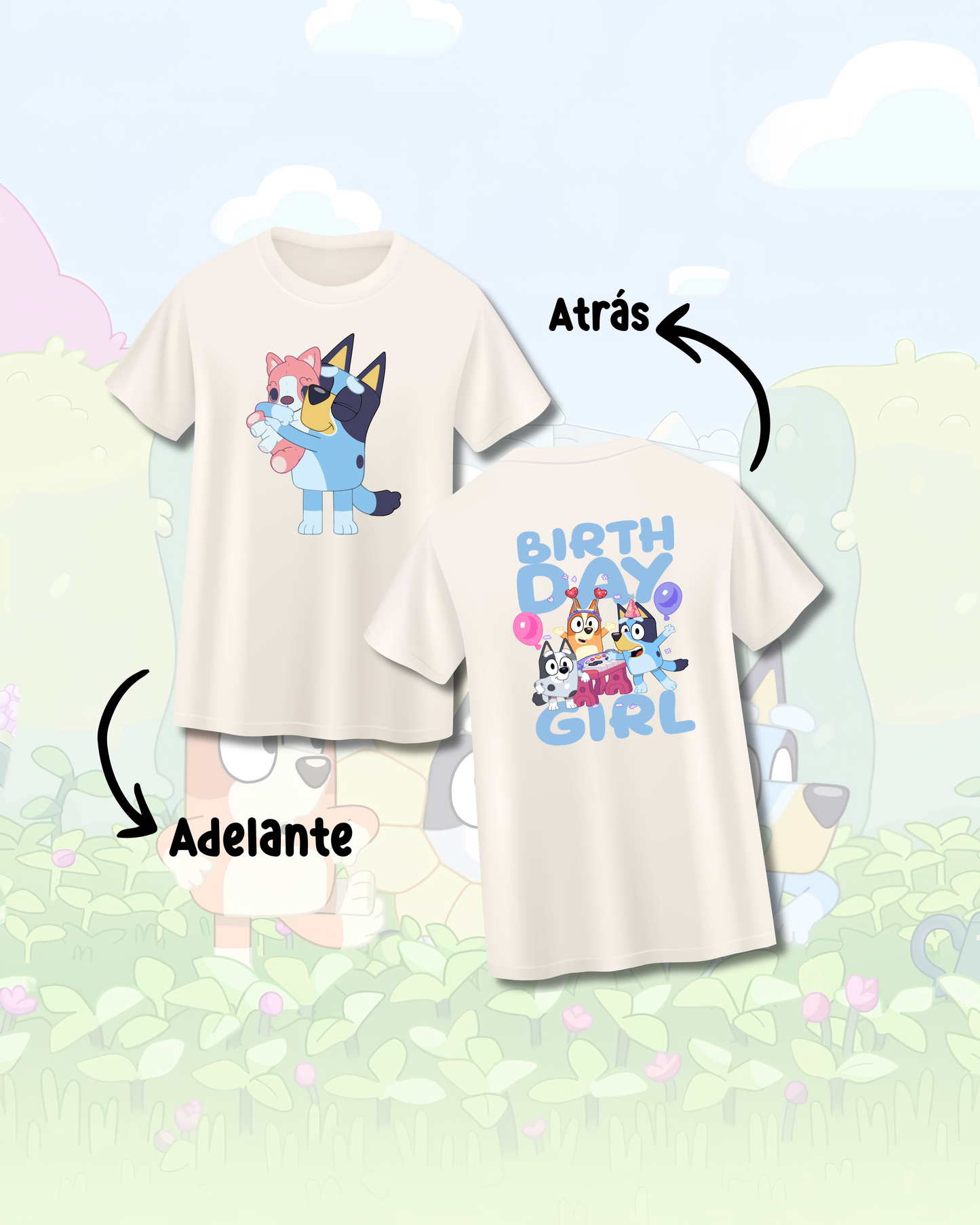 T-Shirt Bluey Birthday🥳
