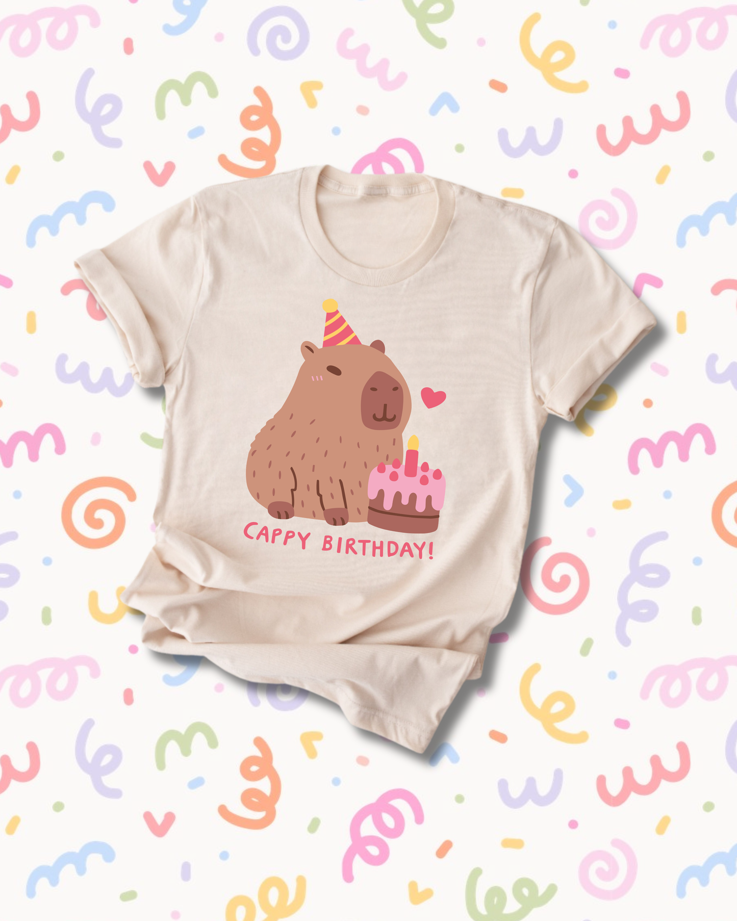 T-Shirt - Capy Birthday