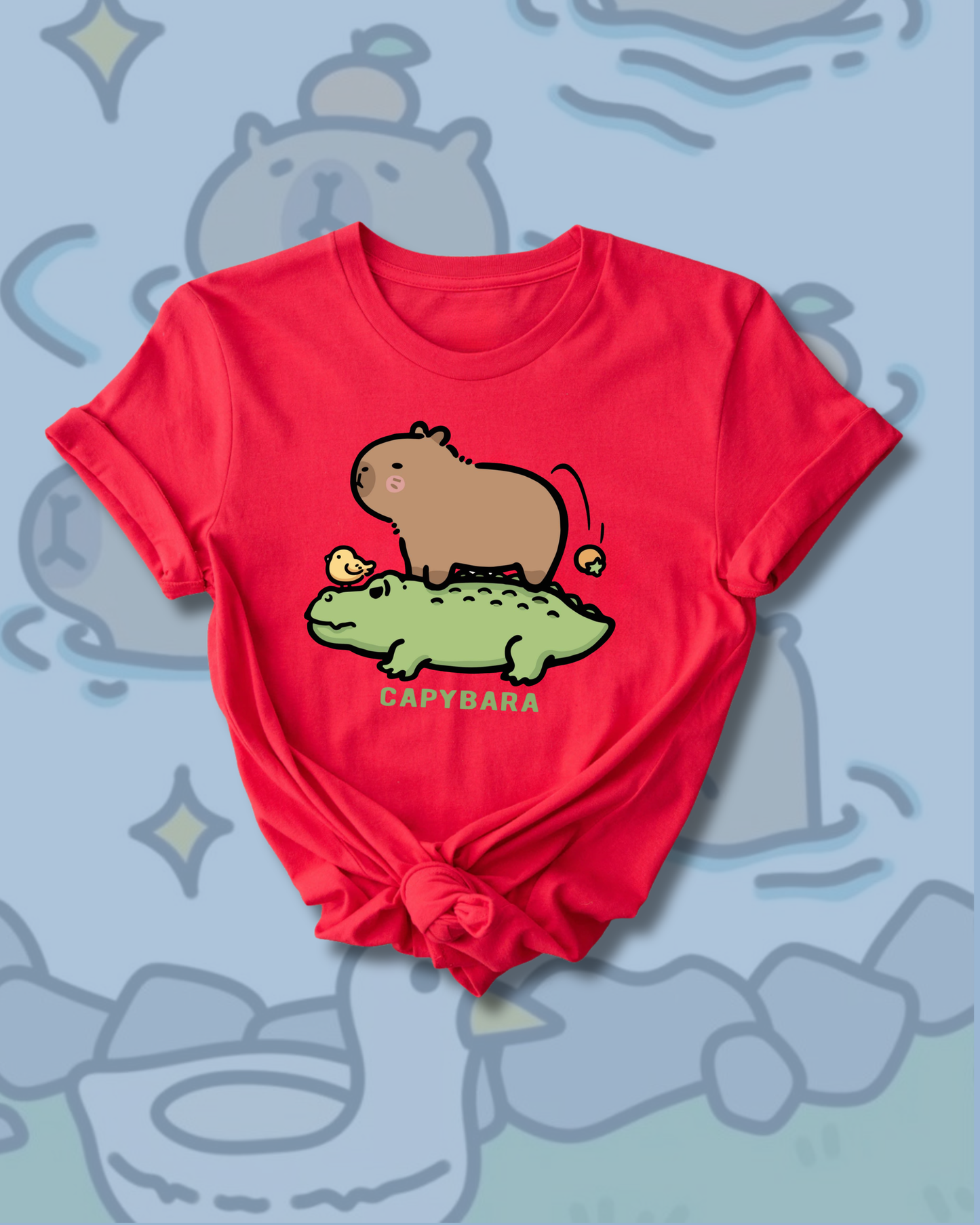 T-Shirt - Capibara & Friends