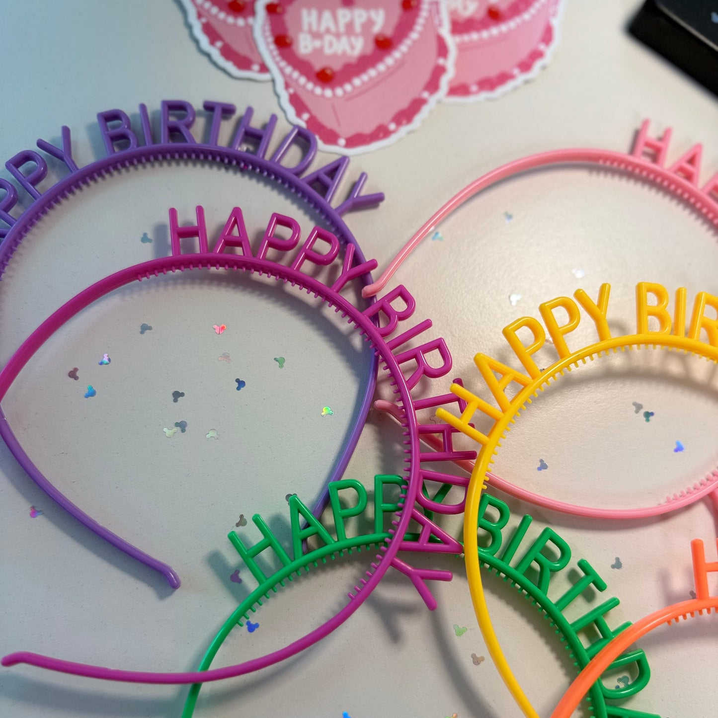 Diadema Happy Birthday | Accesorio de Cumpleaños | SiSi