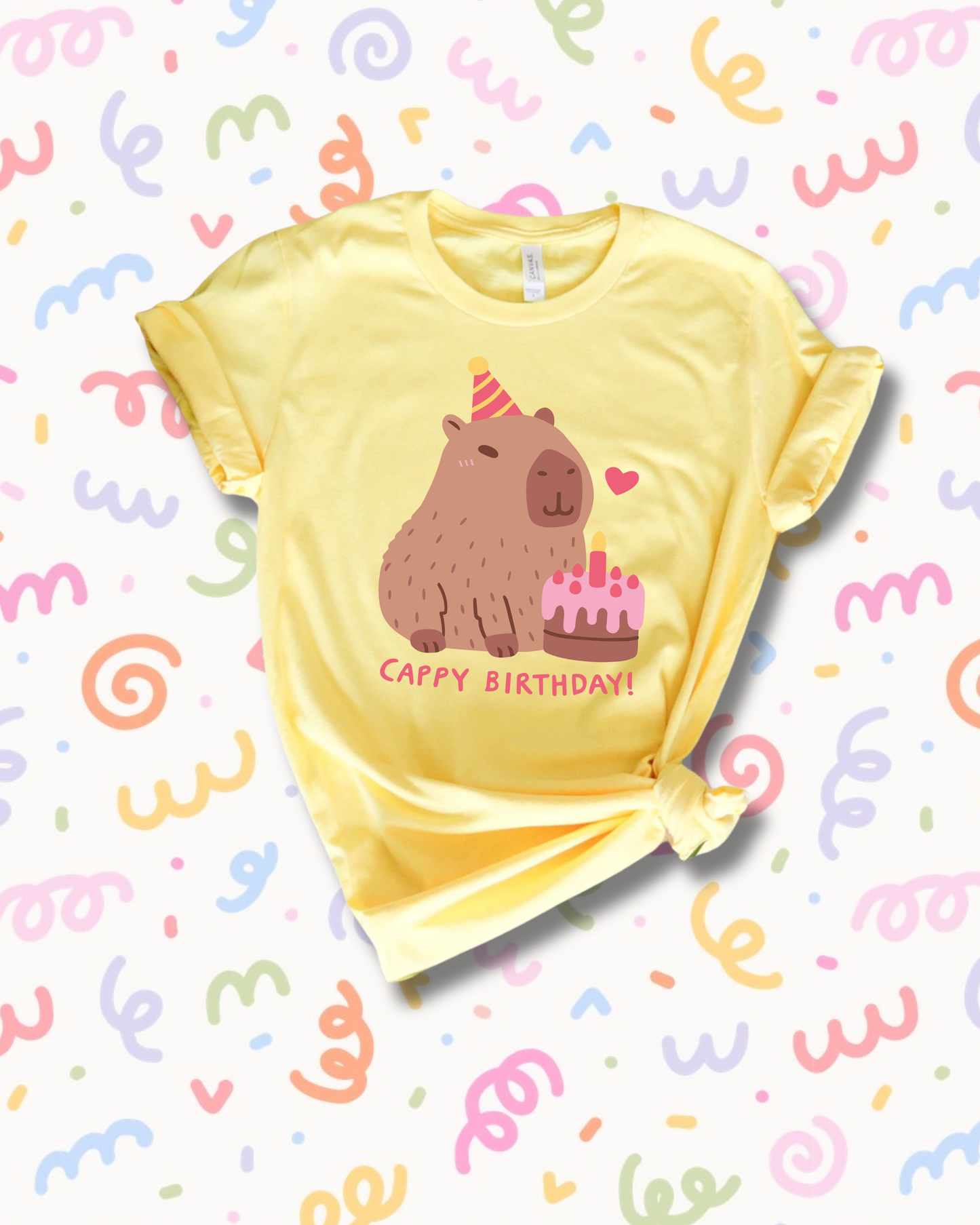 T-Shirt - Capy Birthday