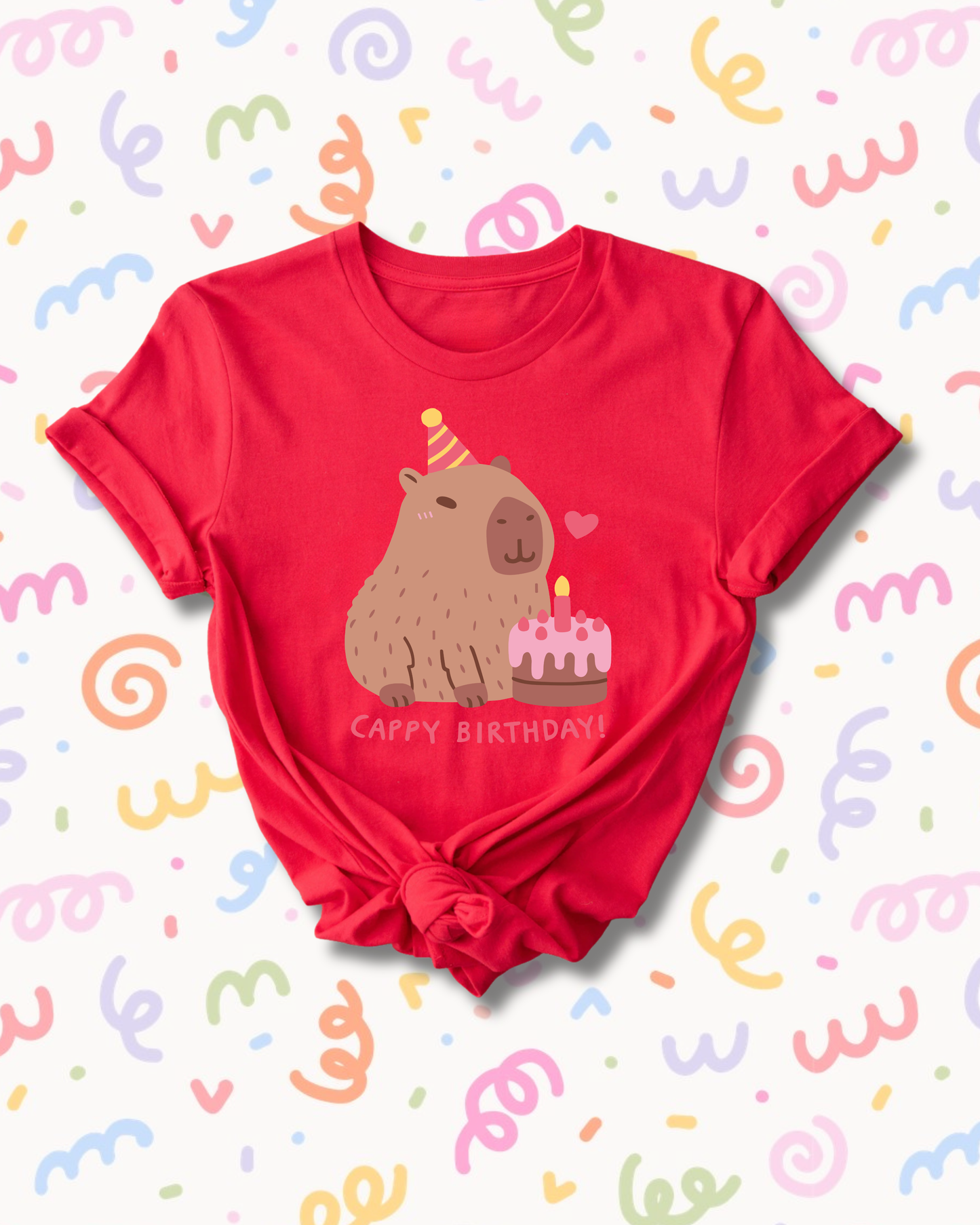 T-Shirt - Capy Birthday