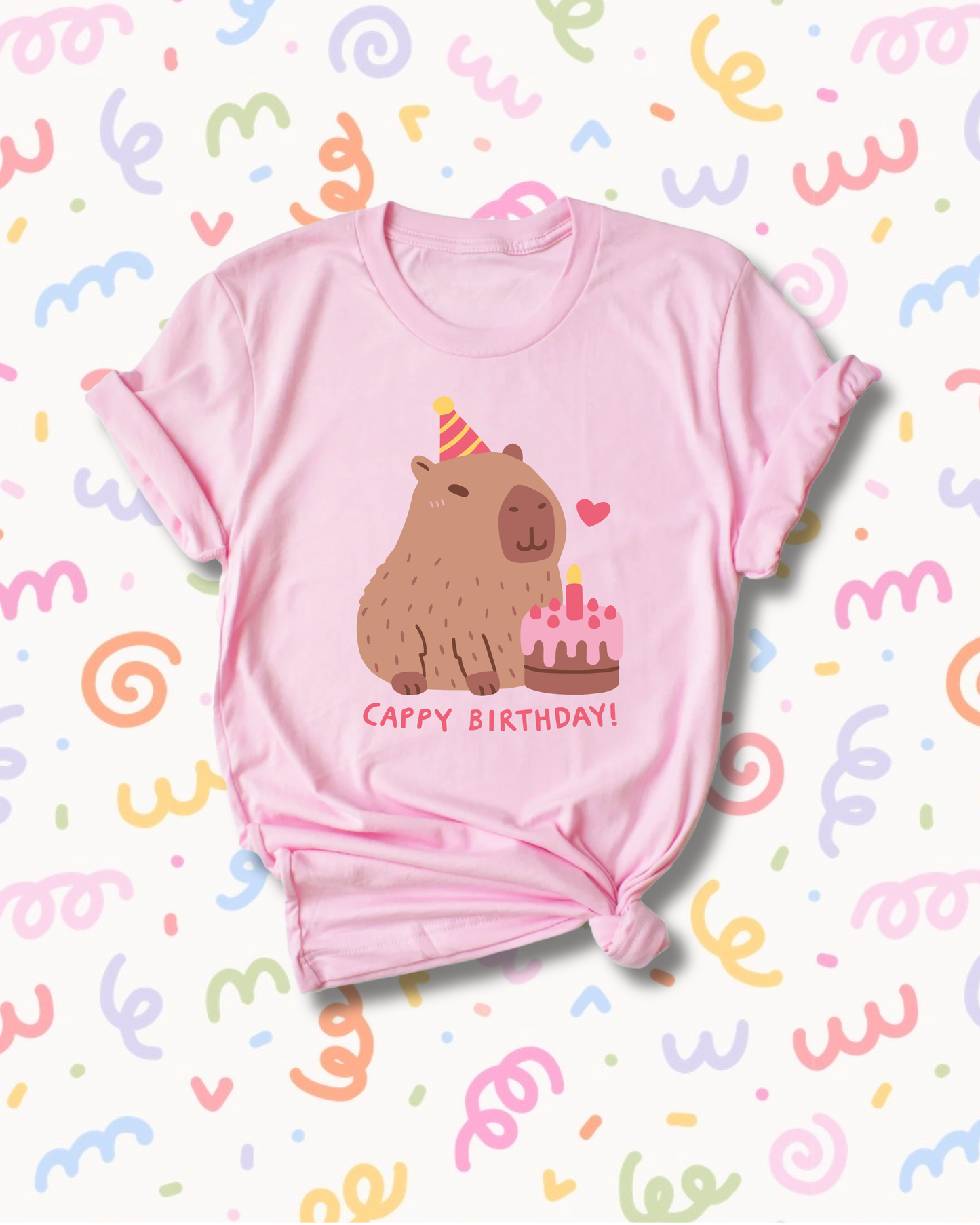 T-Shirt - Capy Birthday