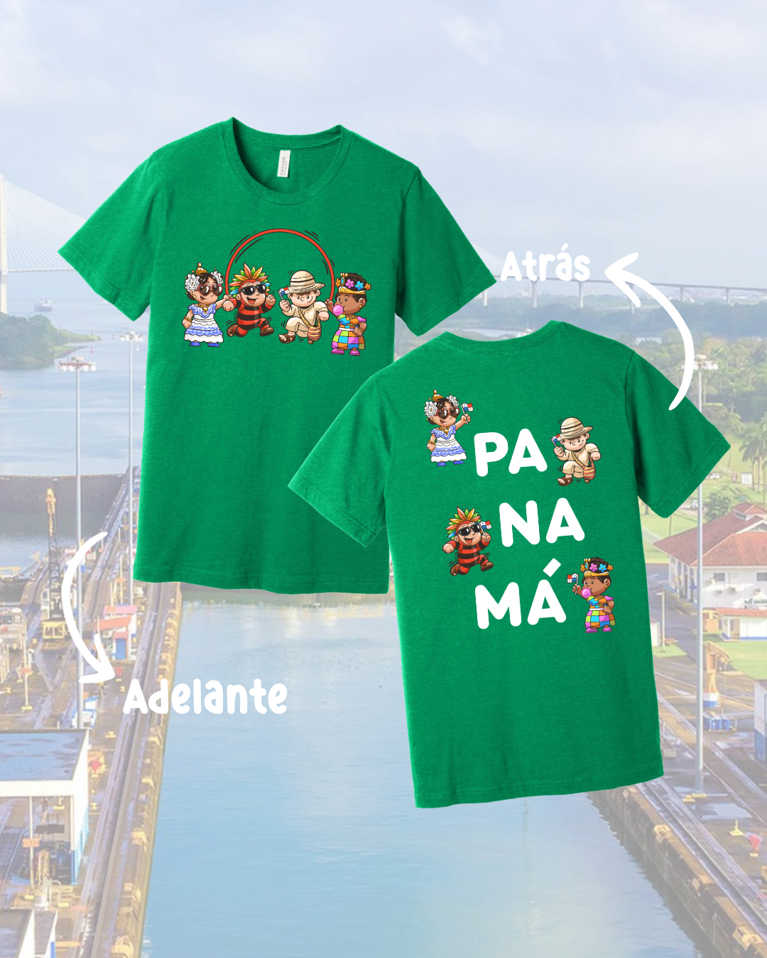 T-Shirt - Panama’ Kids + Atras