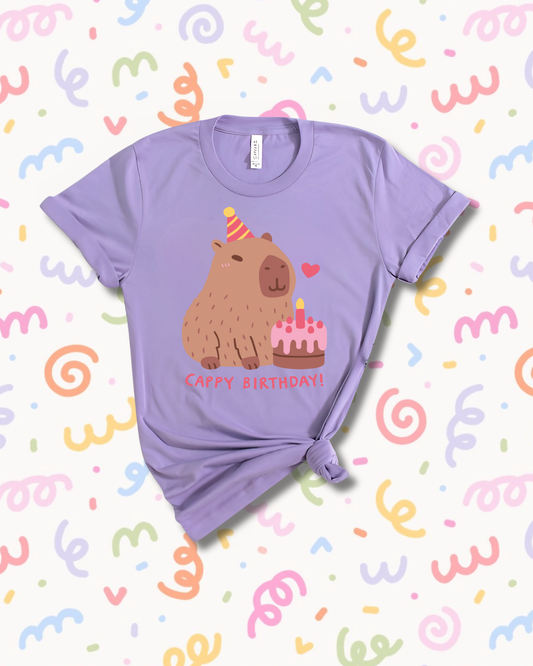 T-Shirt - Capy Birthday