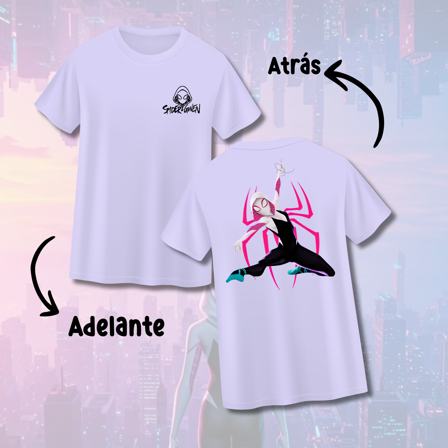 T-Shirt Pink Hero🩷🕸️
