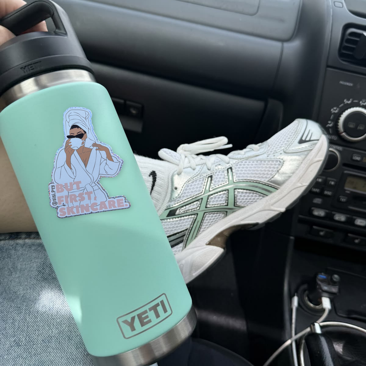 Sticker - But First, Skincare🧖🏻‍♀️