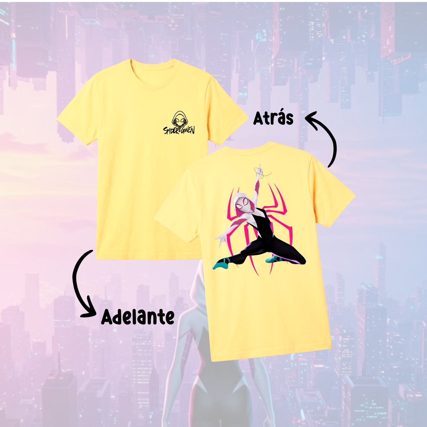 T-Shirt Pink Hero🩷🕸️