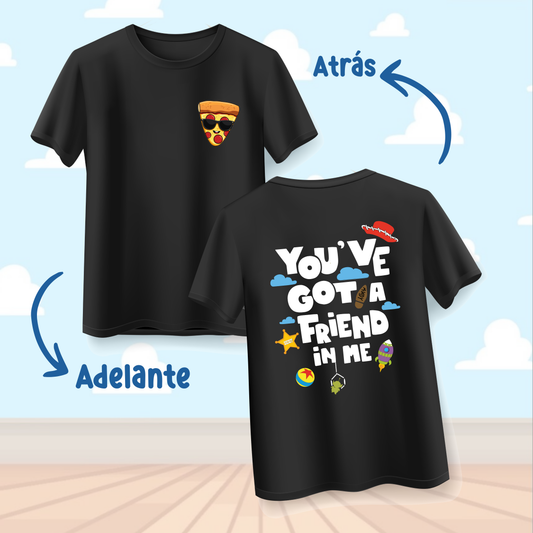 T-Shirt - Pizza with Sunglasses🍕