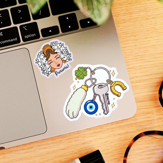 Sticker - I’m one lucky girl🍀