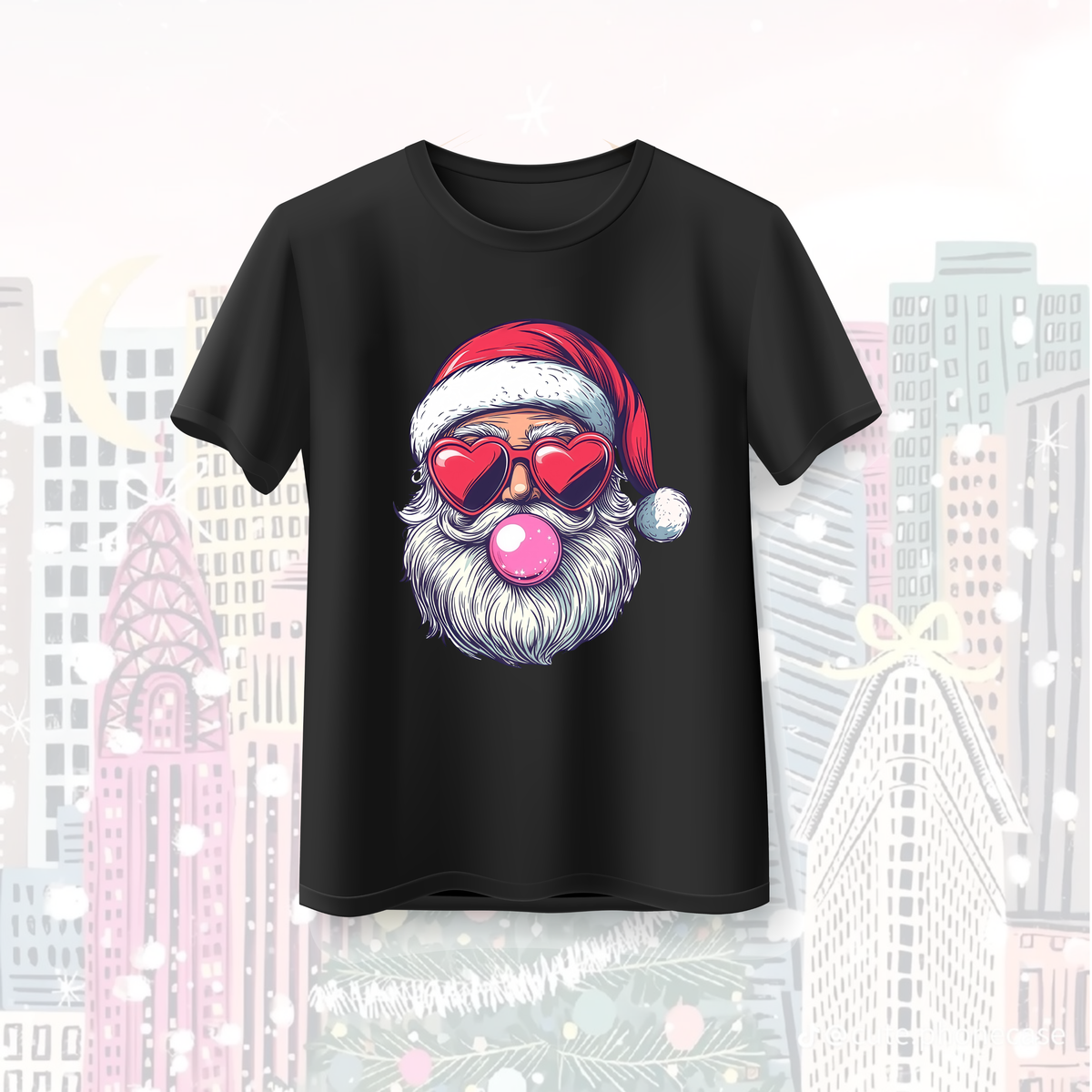 T-Shirt - Santa Gum