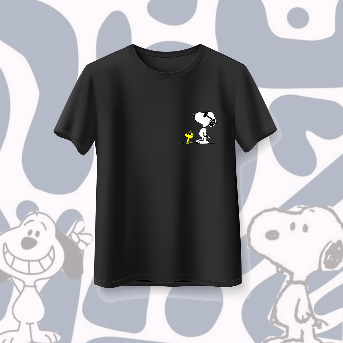 T-Shirt - Retro Cool Snoopy