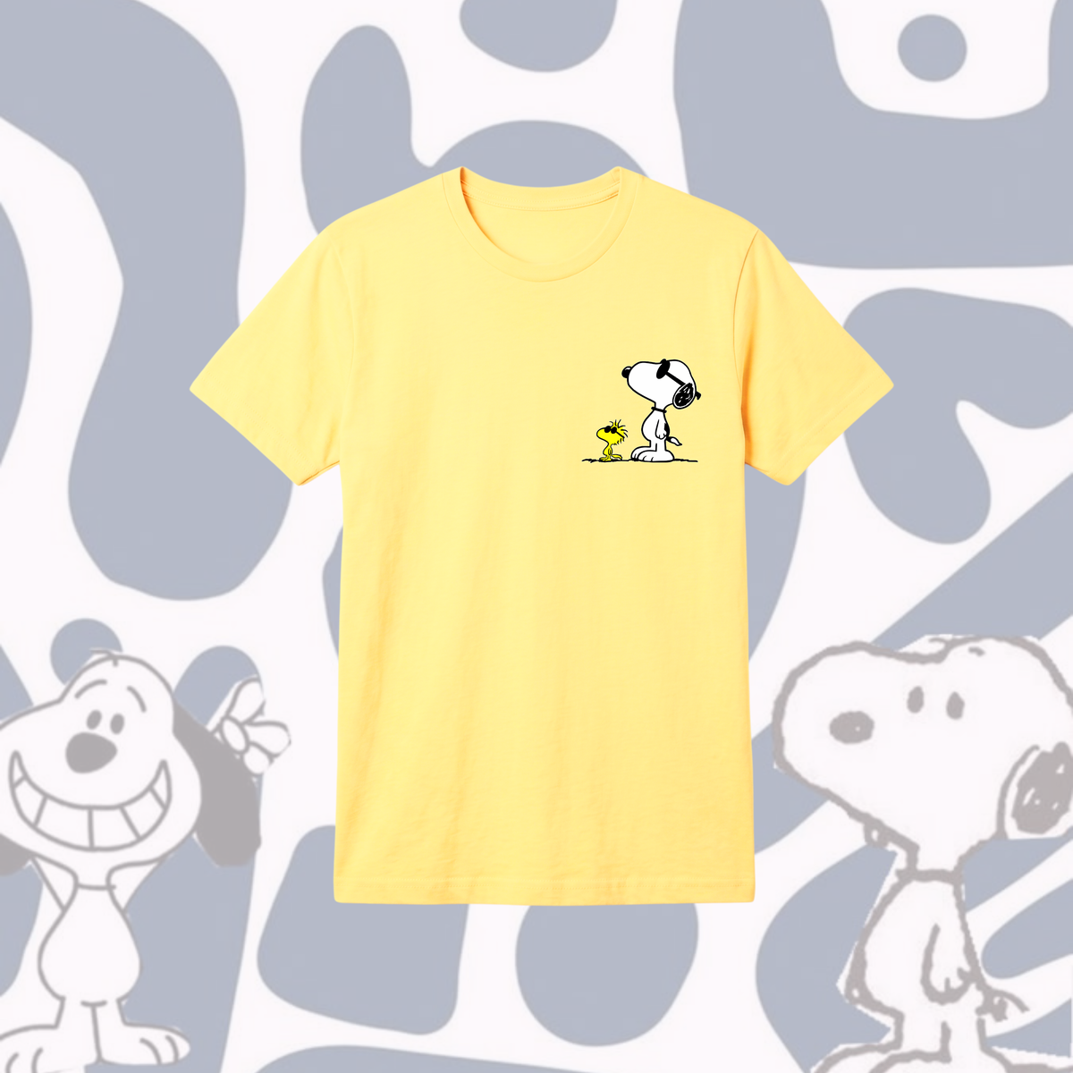 T-Shirt - Retro Cool Snoopy