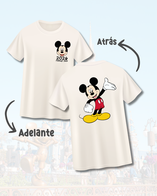 T-Shirt - Mickey Family Trip