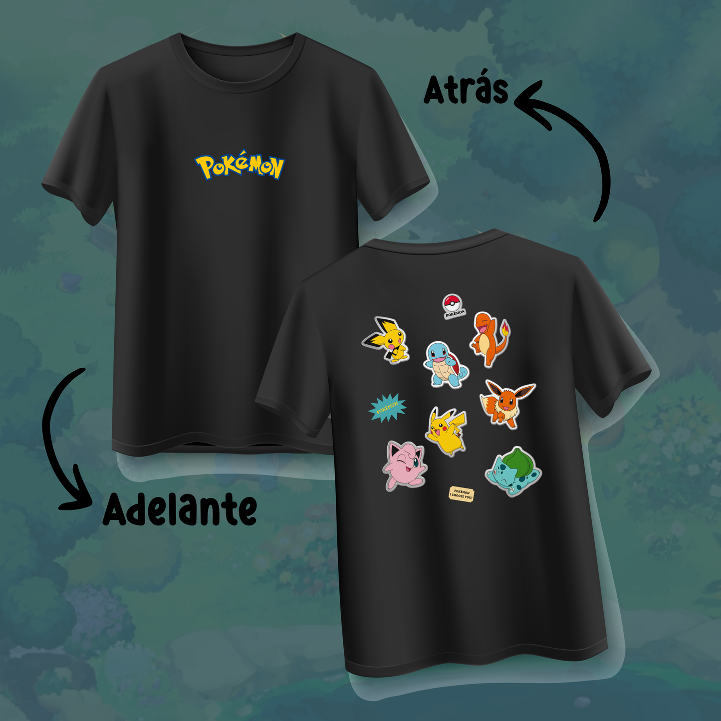 T-Shirt -Pokémon💛