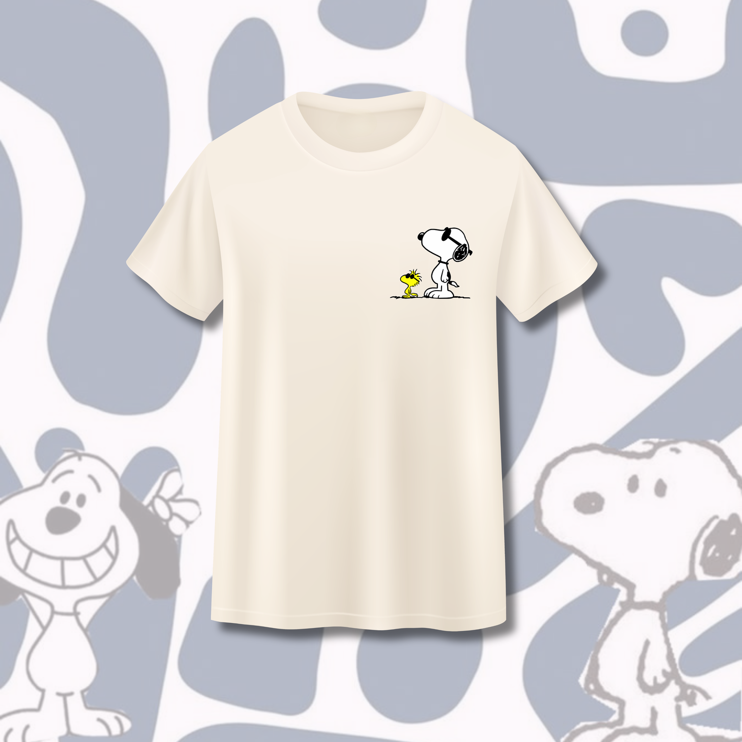 T-Shirt - Retro Cool Snoopy