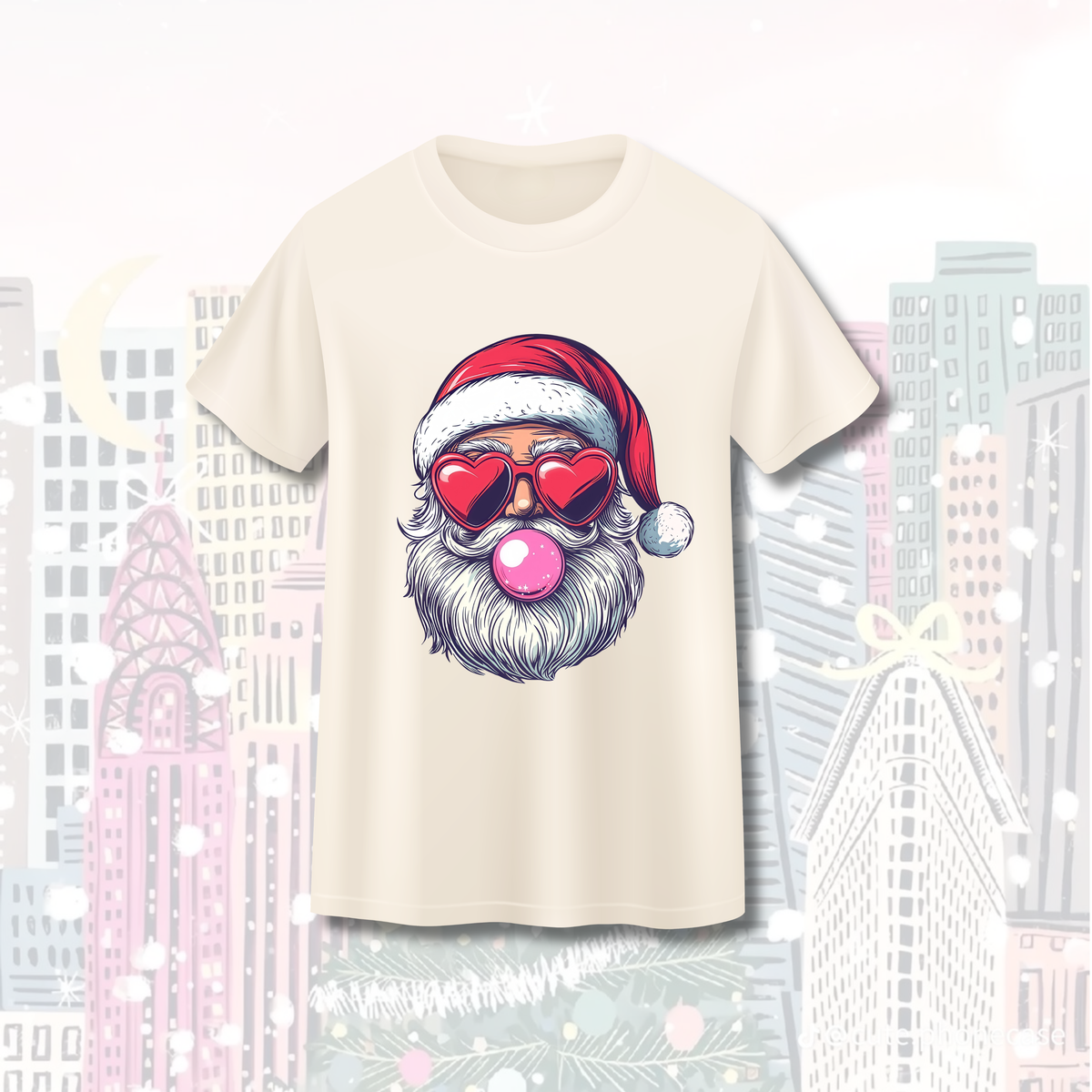 T-Shirt - Santa Gum