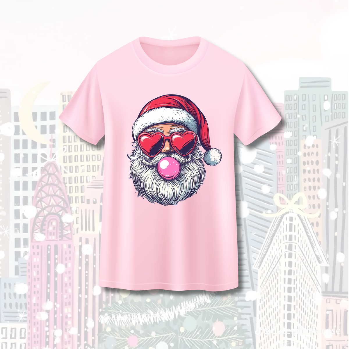T-Shirt - Santa Gum