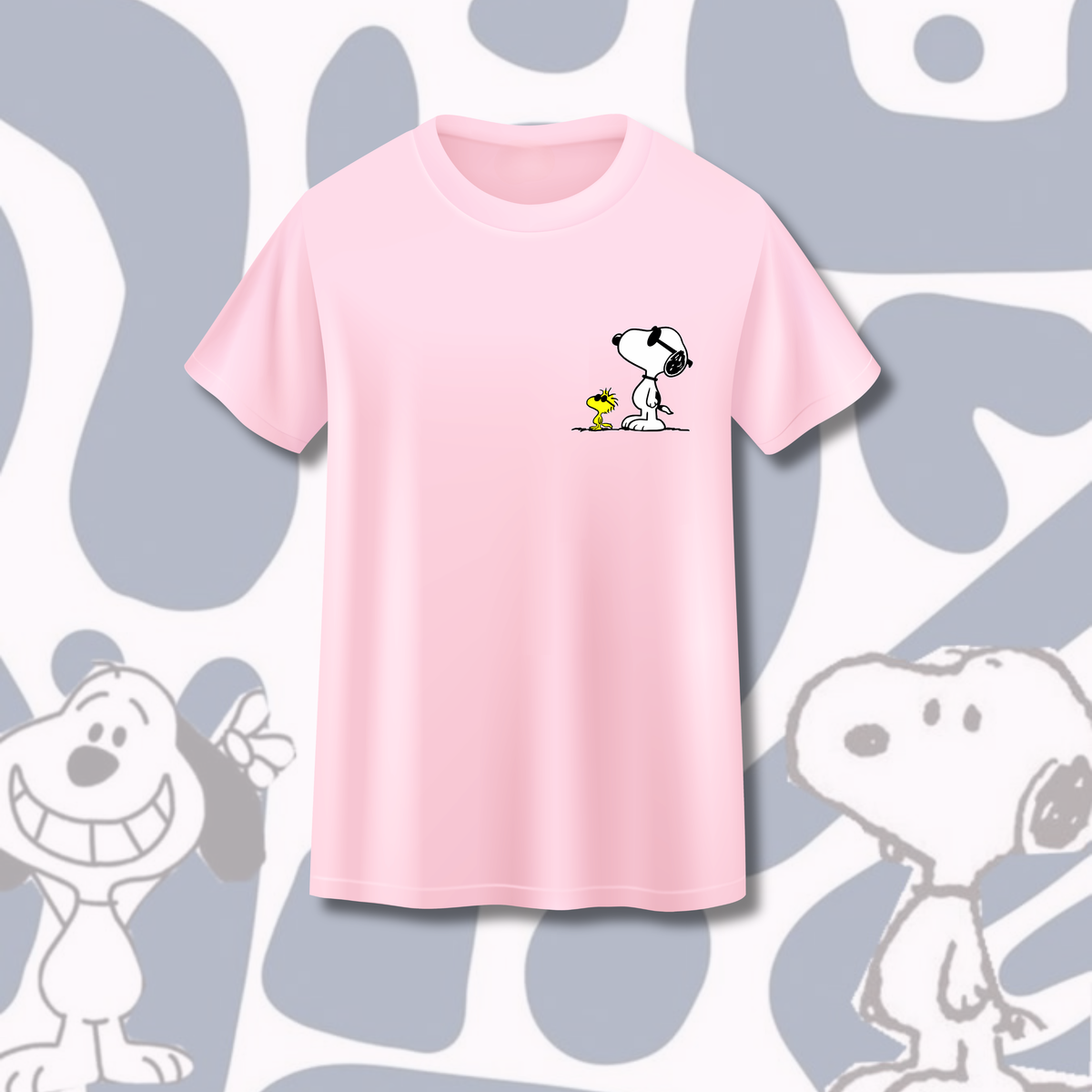 T-Shirt - Retro Cool Snoopy