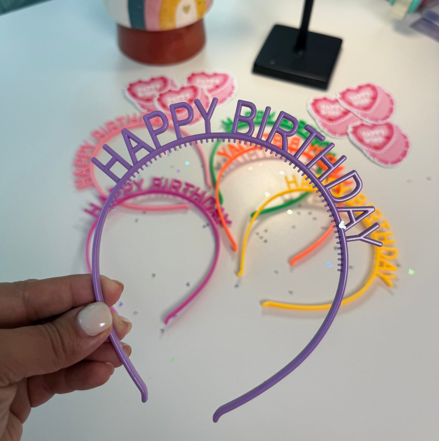 Diadema Happy Birthday | Accesorio de Cumpleaños | SiSi