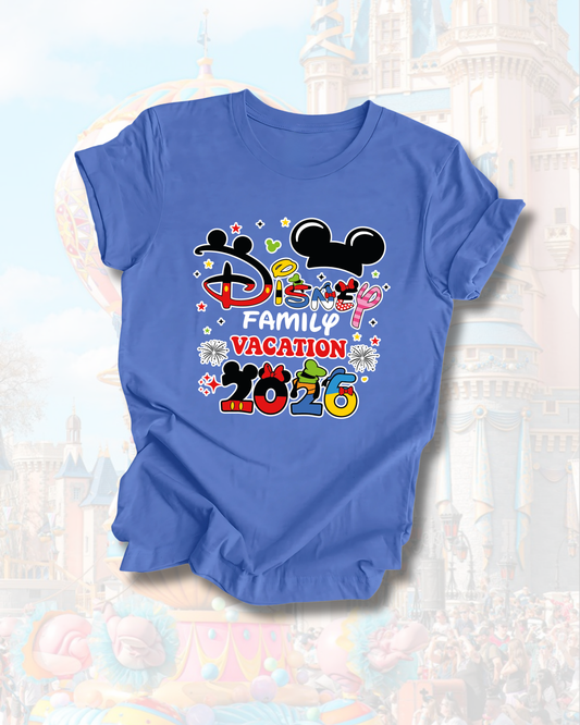 T-Shirt - Vacation 2026 - Mickey