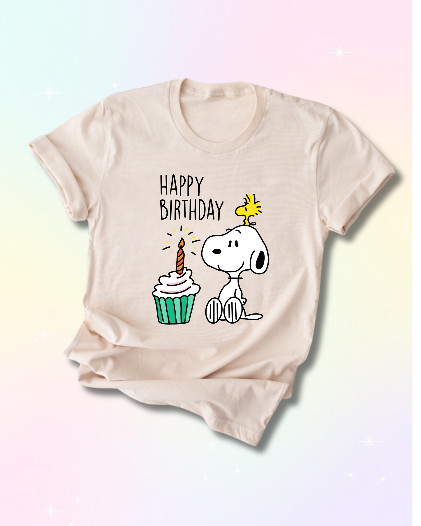 T-Shirt - Happy Birthday Snoopy