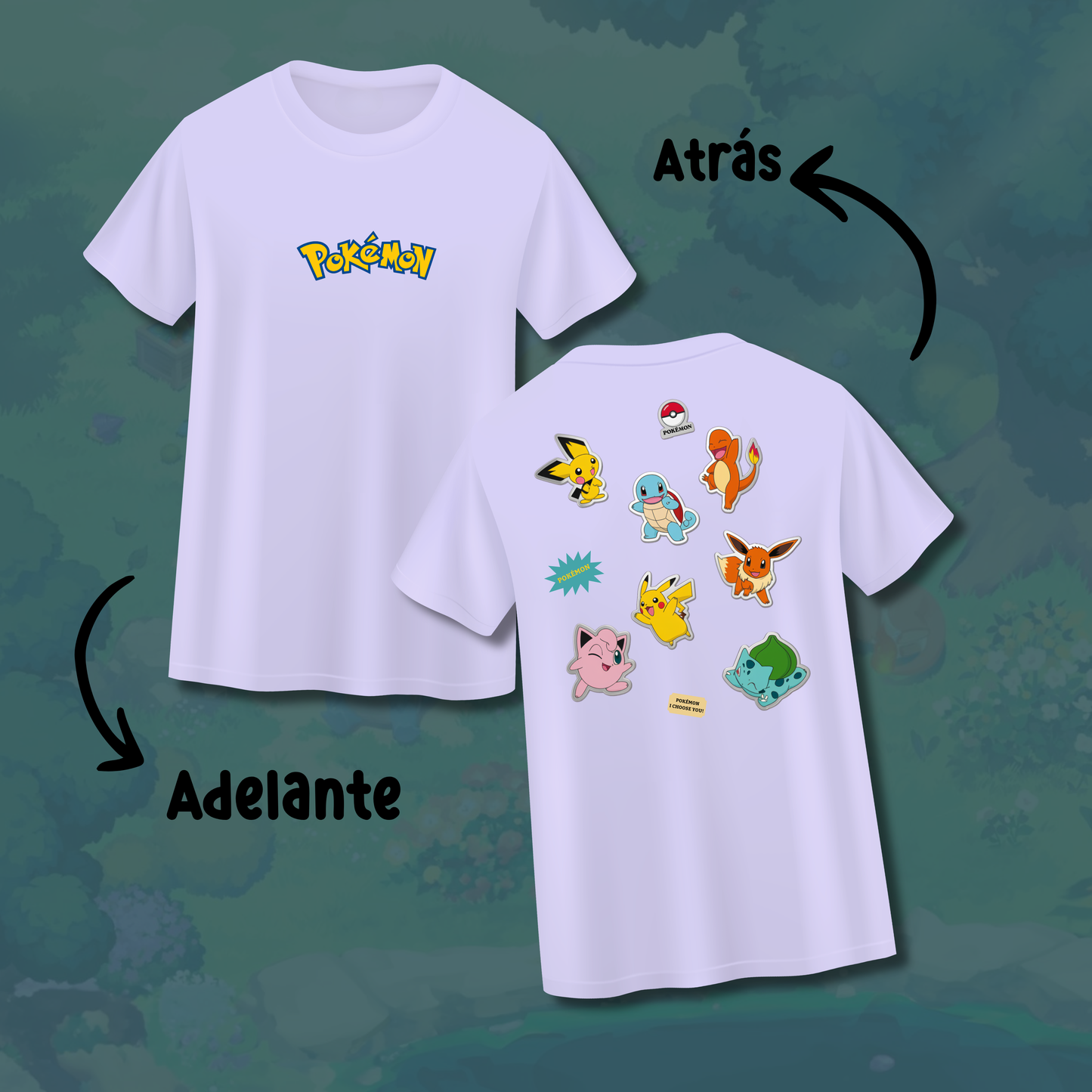 T-Shirt -Pokémon💛