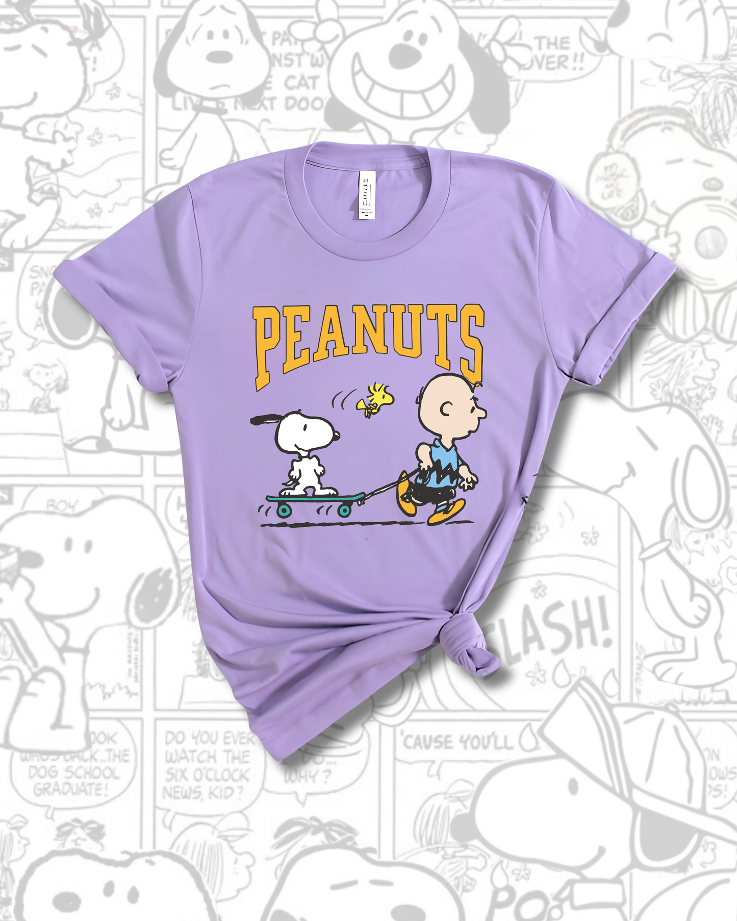 T-Shirt - Friends On Wheels Snoopy