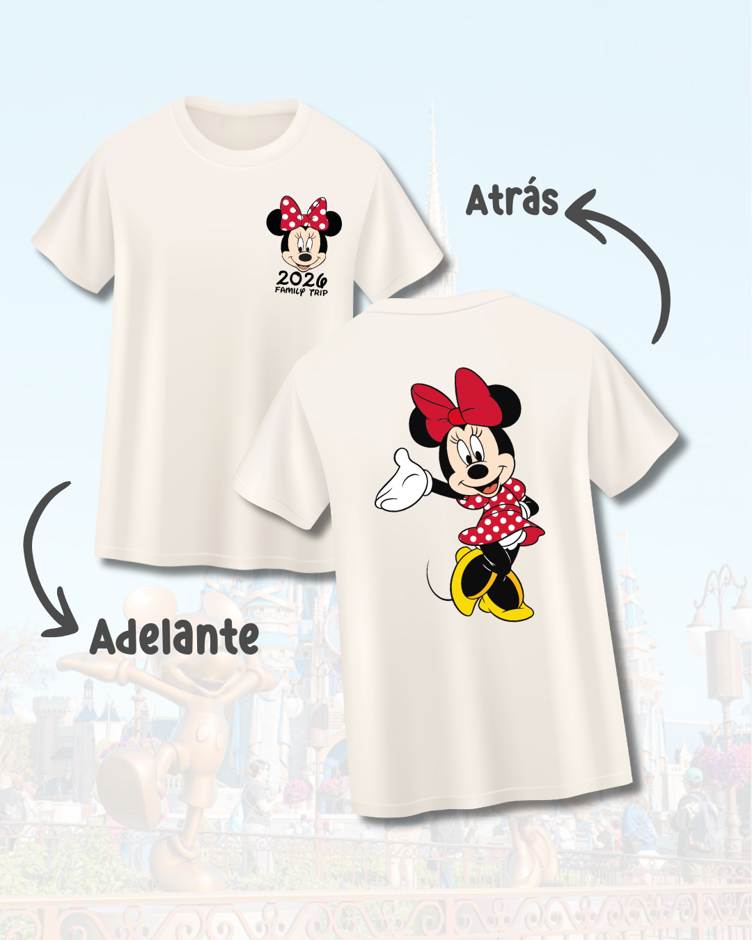 T-Shirt - Minnie Family Trip