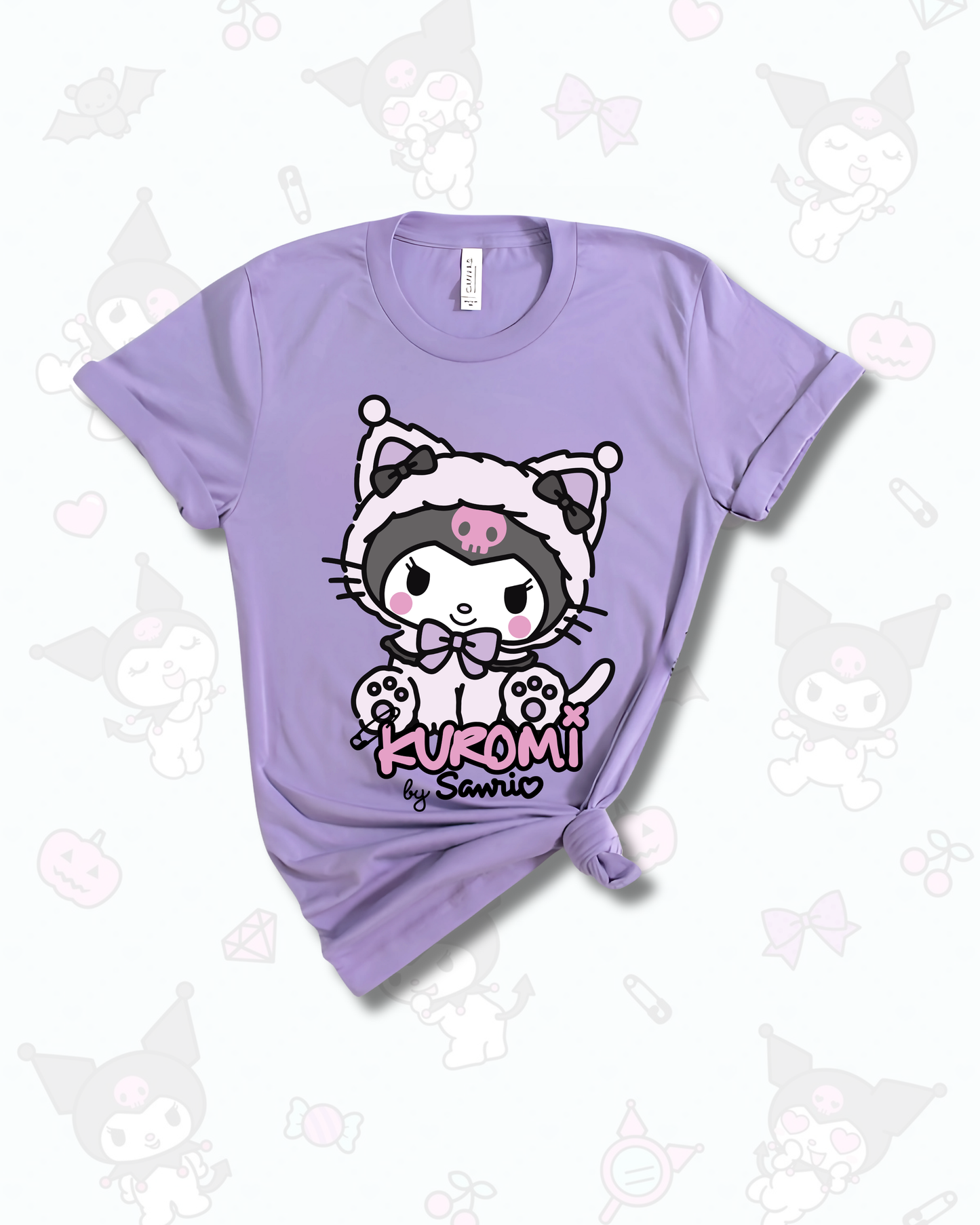 T-Shirt - Kuromi Cat