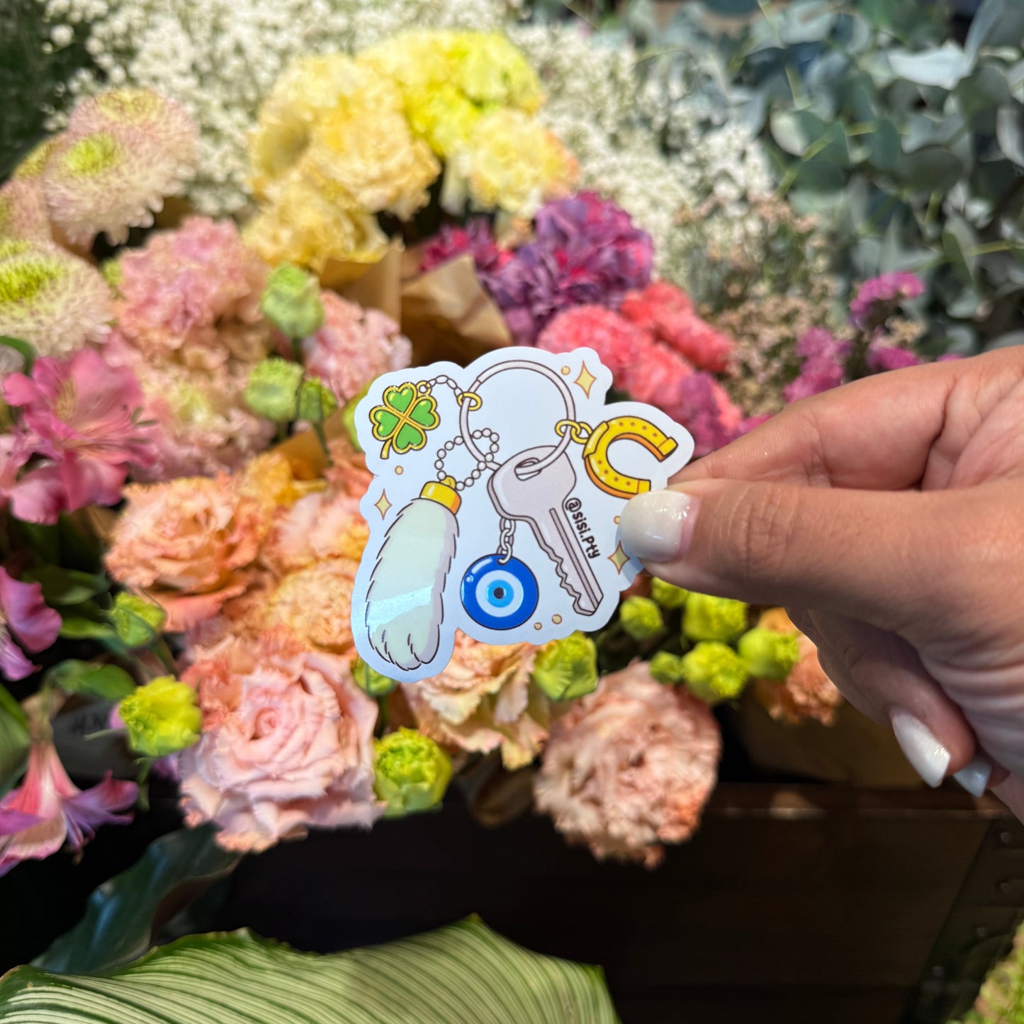 Sticker - I’m one lucky girl🍀