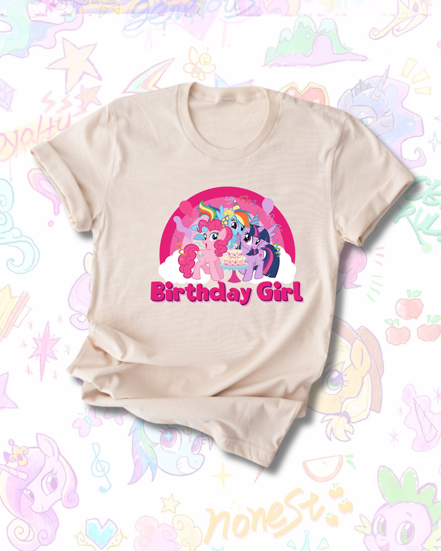 T-Shirt - My Little Ponny HBD