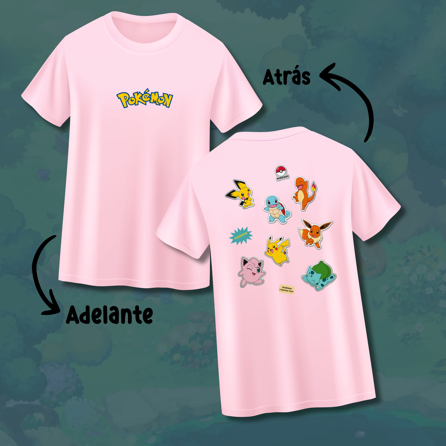 T-Shirt -Pokémon💛