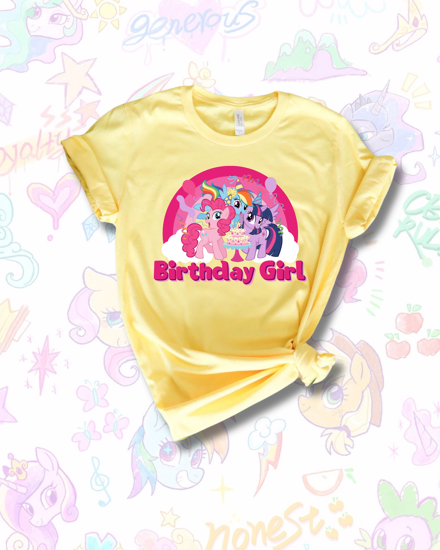T-Shirt - My Little Ponny HBD