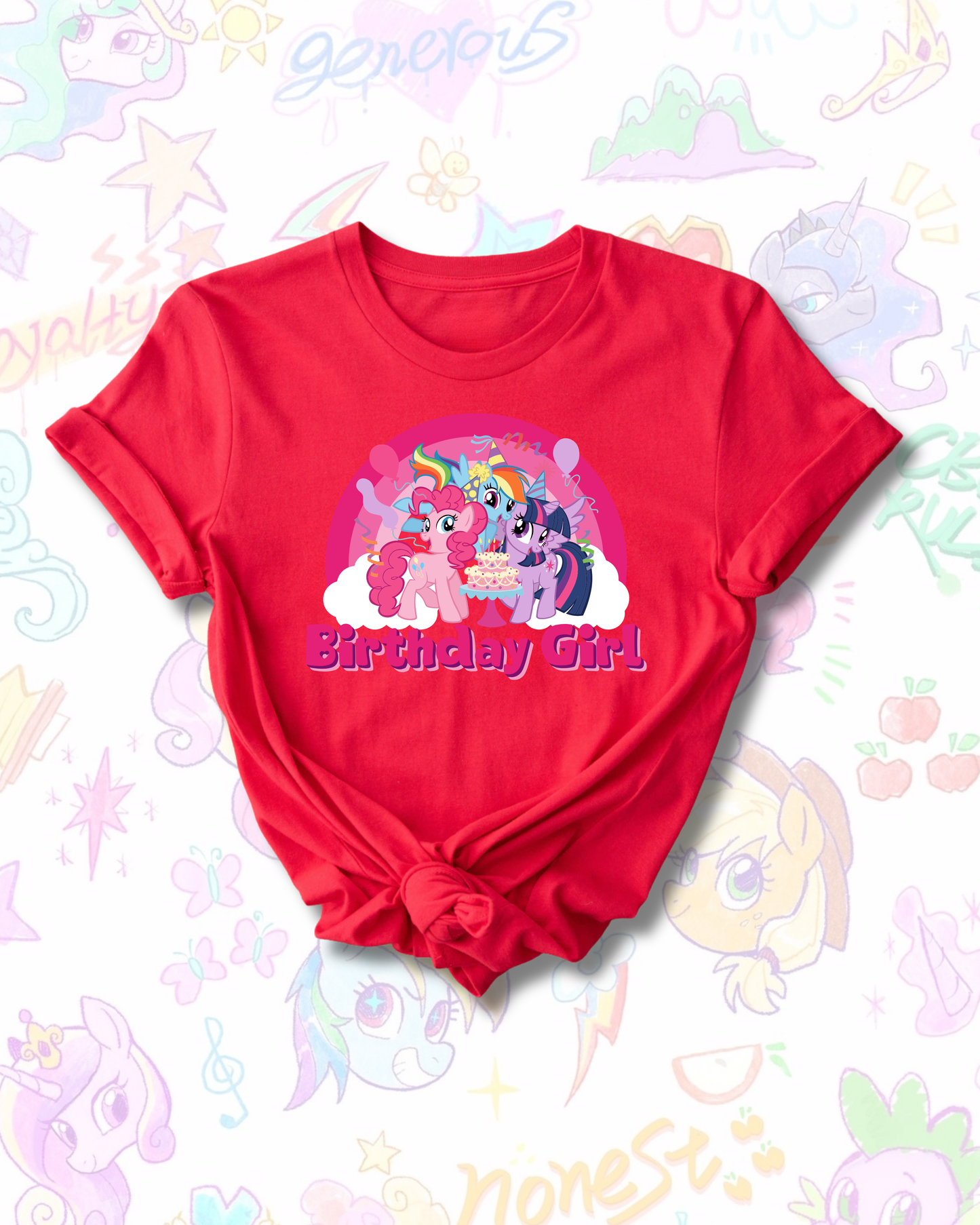 T-Shirt - My Little Ponny HBD