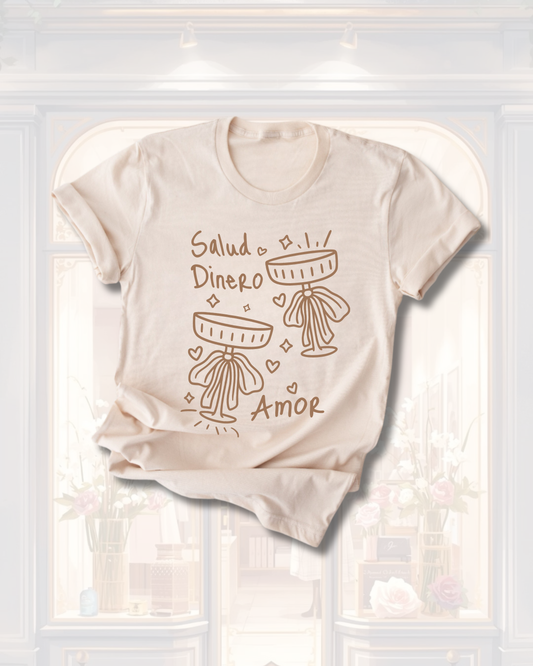T-Shirt - Salud, Dinero y Amor