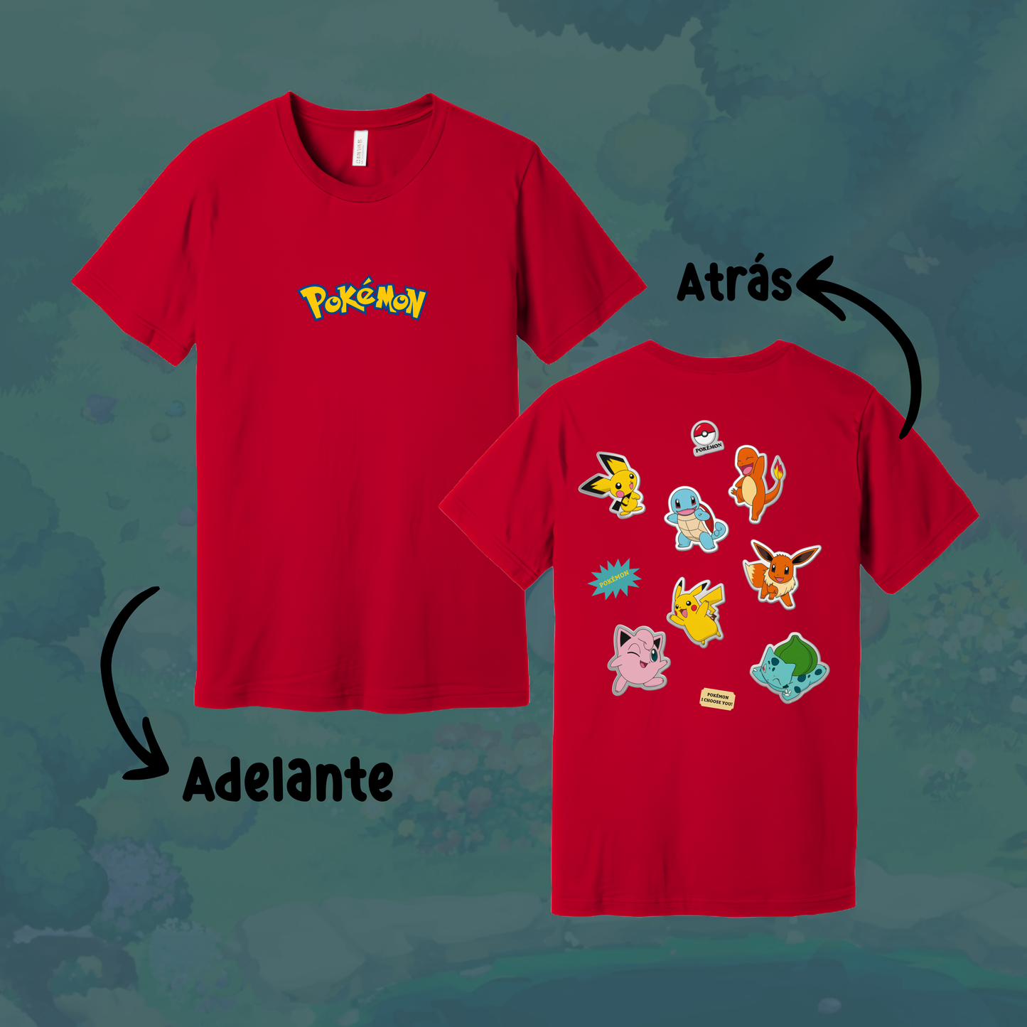 T-Shirt -Pokémon💛